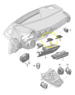 Botao Desembaçador Ar Parabrisa Audi Tt S 2.0 2015 A 2017 - Imagem 2