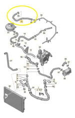 Mangueira Água Respiro Audi Tt S 2.0 2015 A 2017 Original - Imagem 2