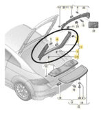 Friso Moldura Vidro Vigia Porta Malas Audi Tt S 2015 A 2017 - Imagem 2