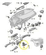 Duto Saida Ar Pes Motorista Audi Tt S 2015 A 2017 - Imagem 2