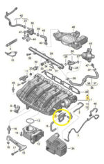 Válvula Coletor Admissão Audi Tt S 2.0 2015 A 2018 Original - Imagem 2