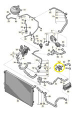 Válvula Bomba Água Auxiliar Audi Tt S 2.0 2015 A 2018 - Imagem 2