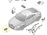 Luz Cortesia Banco Interna Inferior Audi Tt S 2015 A 2017 - Imagem 2