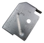 Defletor Termico Suporte Motor Dodge Ram 1500 Rebel 2021 Esq