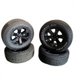 Jogo Rodas Dodge Ram 1500 Rebel 2021 A 2023 Pneus Com 1500km