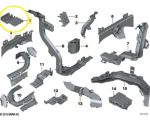 Suporte Chicote Bmw X3m Competition F97 2021 A 2024 Original - Imagem 2