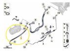 Mangueira Tubo Ar Condicionado Bmw M3 M4 F80 F82 2015 A 2018 - Imagem 2