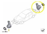 Sensor Estacionamento Bmw M3 M4 F80 F82 2015 A 2018 Detalhe - Imagem 2