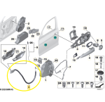 Cabo Maçaneta Porta Bmw M2 Competition F87 2019 2021 Direita - Imagem 2