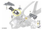 Vedaçao Entrada Ar Bmw M3 M4 F80 F82 2015 A 2018 Direito Oem - Imagem 2