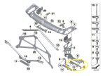 Suporte Radiador Bmw M3 M4 F80 F82 2015 A 2018 Esquerdo Auxiliar - Imagem 2