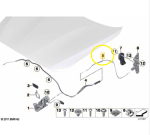 Cabo Abertura Capo Bmw M2 Competition F87 2019 2020 2021 Oem - Imagem 2