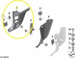 Acabamento Soleira Puxador Capo Bmw M2 Competition F87 2021 - Imagem 2