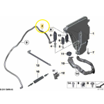 Mangueira Esguicho Limpador Parabrisa Bmw M5 M6 F06 F10 2016 - Imagem 2