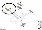 Sensor Antena Keyless Bmw M2 Competition F87 2019 a 2021 Oem - Imagem 2