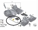 Soleira Interna Porta Bmw M2 Competition F87 2019 a 2021 Esquerdo - Imagem 2