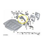 Acabamento Painel Corta Fogo Bmw M6 F06 2013 a 2017 Original - Imagem 2
