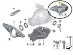 Suporte Traseiro Diferencial Bmw M5 M6 F10 F06 2013 a 2017 - Imagem 2