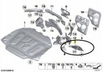 Isolamento Ruido Painel Fogo Bmw M5 M6 F06 F10 2017 Esquerda - Imagem 2