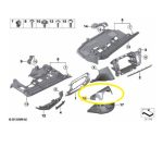 Acabamento Moldura Superior Coluna Bmw M6 F06 2013 a 2017 - Imagem 2