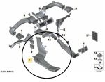 Duto Ar Piso Bmw M2 Competition F87 2019 a 2022 Direito Oem - Imagem 2