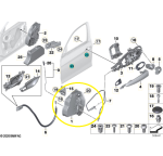Fechadura Trava Porta Bmw M2 Competition F87 2021 Direito - Imagem 2