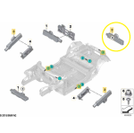 Sensor Antena Chave Keyless Bmw 320i G20 2021 2022 2023 2024 - Imagem 2