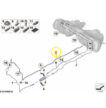 Mangueira Respiro Tanque Combustivel Bmw M5 M6 F10 F06 2014 - Imagem 2
