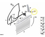 Acabamento Moldura Porta Bmw M6 F06 2013 a 2017 Direita Oem - Imagem 2