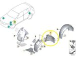 Parabarro Lameiro Bmw X3m Competition F97 2021 Dianteiro Direito - Imagem 2