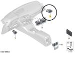 Difusor Saida ar Bmw 320i G20 m Sport 2022 a 2024 Direito - Imagem 2