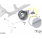 Trava Portinhola Tanque Combustivel Bmw M2 F87 2019 a 2021 - Imagem 2