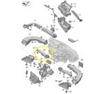 Duto Saida ar Painel Audi Rs E Tron Gt 2022 a 2024 Esquerdo - Imagem 2
