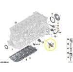 Válvula Solenoide Eletromagnética Bmw X4 M40 G02 2019 a 2022 - Imagem 2