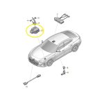 Sirene Alarme Buzina Audi Rs E Tron Gt 2022 2023 2024 Oem - Imagem 2
