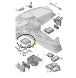 Modulo Chamada Emergencia Audi Rs E Tron Gt 911 922 Taycan - Imagem 2