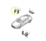 Modulo Conforto Bcm Fem Sam Audi Rs E Tron Gt Taycan 2023 - Imagem 2