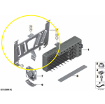 Suporte Modulo Amplificador Som Bmw M3 M4 F80 F82 2015 2018 - Imagem 2