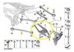 Bandeja Suspensao Bmw M3 M4 F80 F82 2015 A 2018 Traseiro - Imagem 3