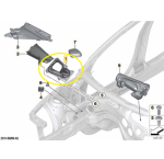 Tampa Corta Fogo Churrasqueira Bmw M3 M4 F80 F82 2015 a 2018 - Imagem 2
