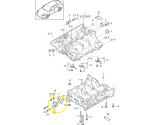 Sensor Pressao Oleo Motor Porsche Panamera 3.0 V6 2009 2013 - Imagem 2
