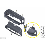 Duto Ar Radiador Bmw M3 M4 F80 F82 2015 A 2018 Direito Oem - Imagem 2