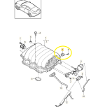 Sensor Map Coletor Admissao Porsche Panamera 3.0 V6 2009 13 - Imagem 2