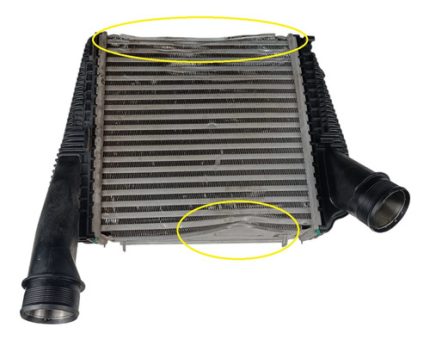 Intercooler Esquerdo Porsche Panamera V8 Biturb 17 21 Avaria