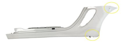 Spoiler Lateral Porsche Cayman Boxter 981 2012 A 2016 Oem