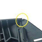 Suporte Spoiler Porta Porsche 911 991.2 2016 a 2018 Esquerda - Imagem 3