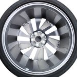 Roda Traseira Audi Rs E Tron Gt 2022 a 24 Com Pneu 1900km - Imagem 6