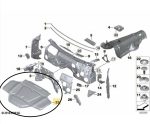 Isolamento Forro Ruido Capo Bmw X4 M40 2019 2020 2021 2022 - Imagem 2