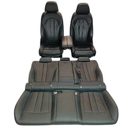 Jogo Bancos Preto Bmw X6 F16 2015 2016 2017 2018 Original