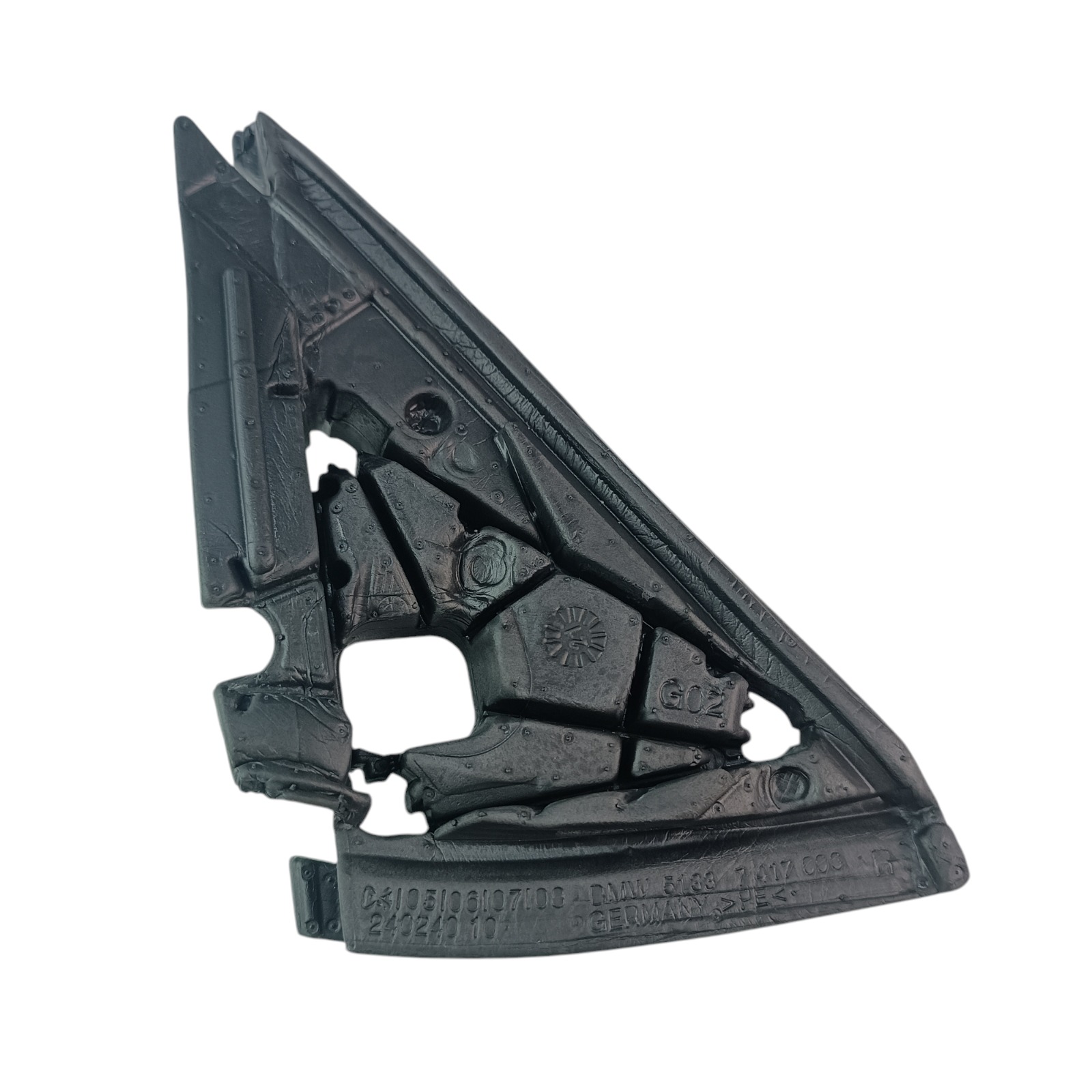 1733424340ee48c3c37d0cf47a1d0d83.jpeg Espuma Vedação Retrovisor Bmw X4 M40 G02 2019 a 2022 Direito - Imagem 1